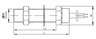 Tacho sensor Magnetoelectric, 5/8